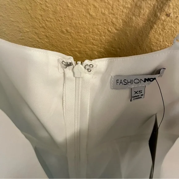 White Mermaid Dress Fashion Nova - Picture 13 of 16